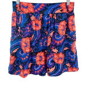 MINKPINK Paisley Print Skater Skirt